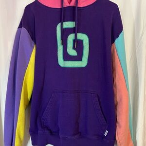 Karl Jacob’s Colorful Hoodie